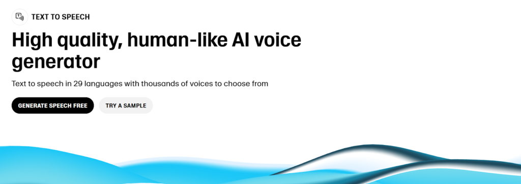 Elevenlabs-text to ai voice