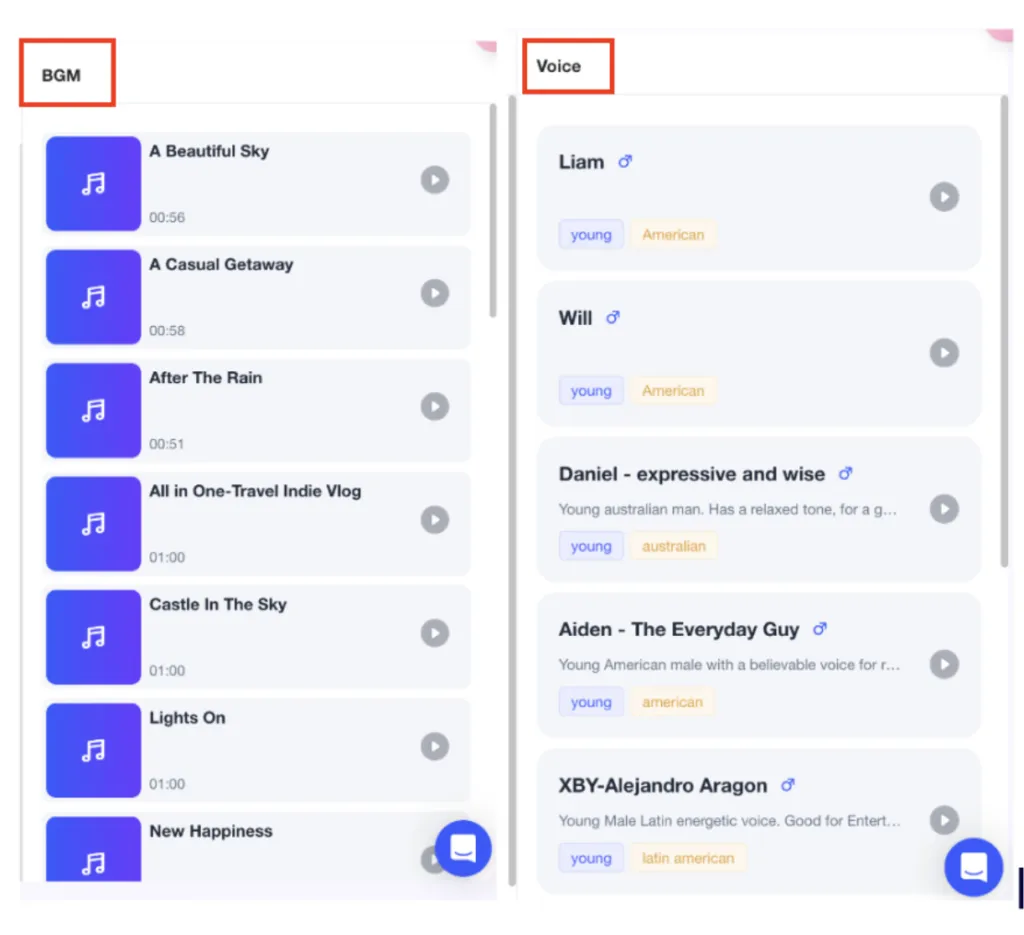 audio tools for ai shor film generator