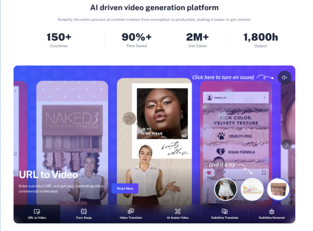 VidAU’s achievements in generated AI videos 