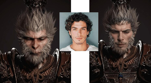 Face Swap Picture Editor for Wukong Characters