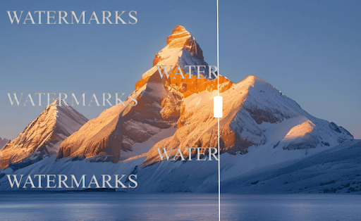 Watermark removal in video industry
