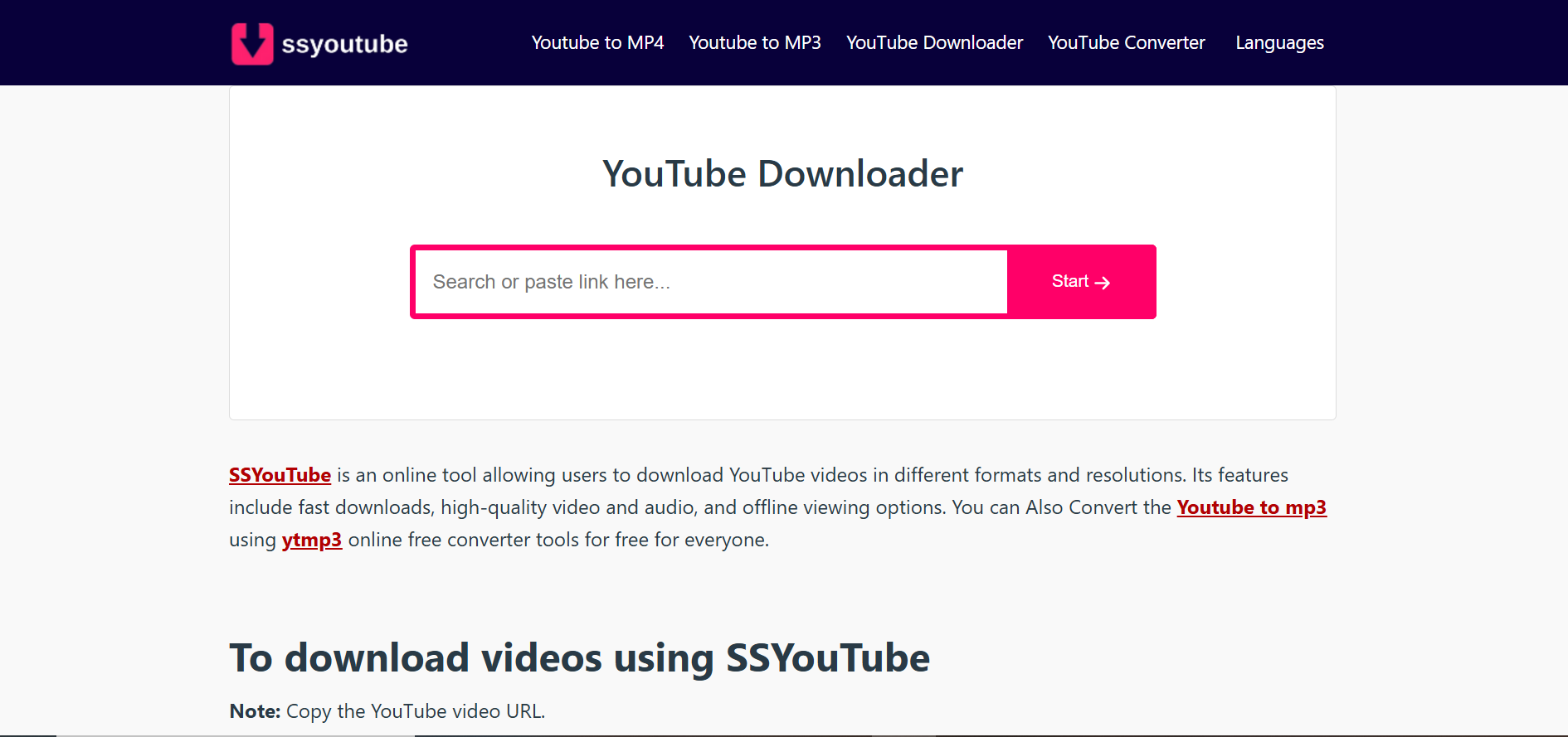 YouTube vid downloader