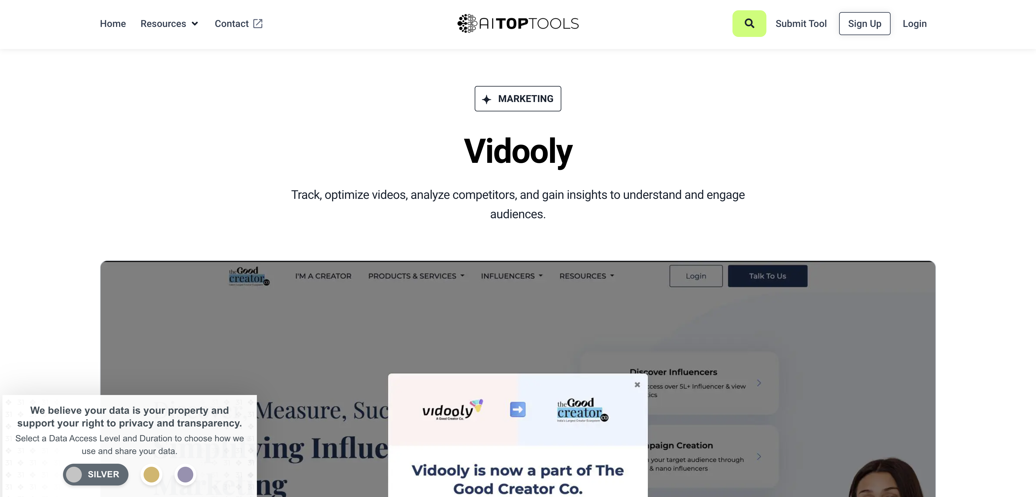 Vidooly AI chrome extensions