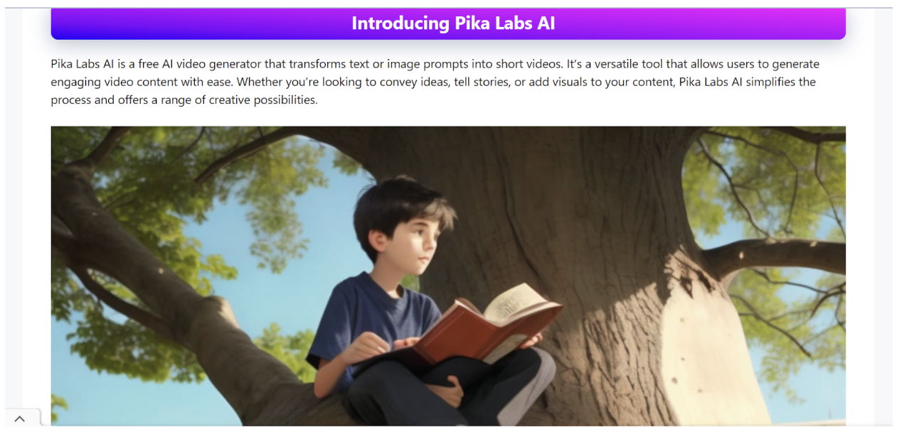 Pika Lab AI