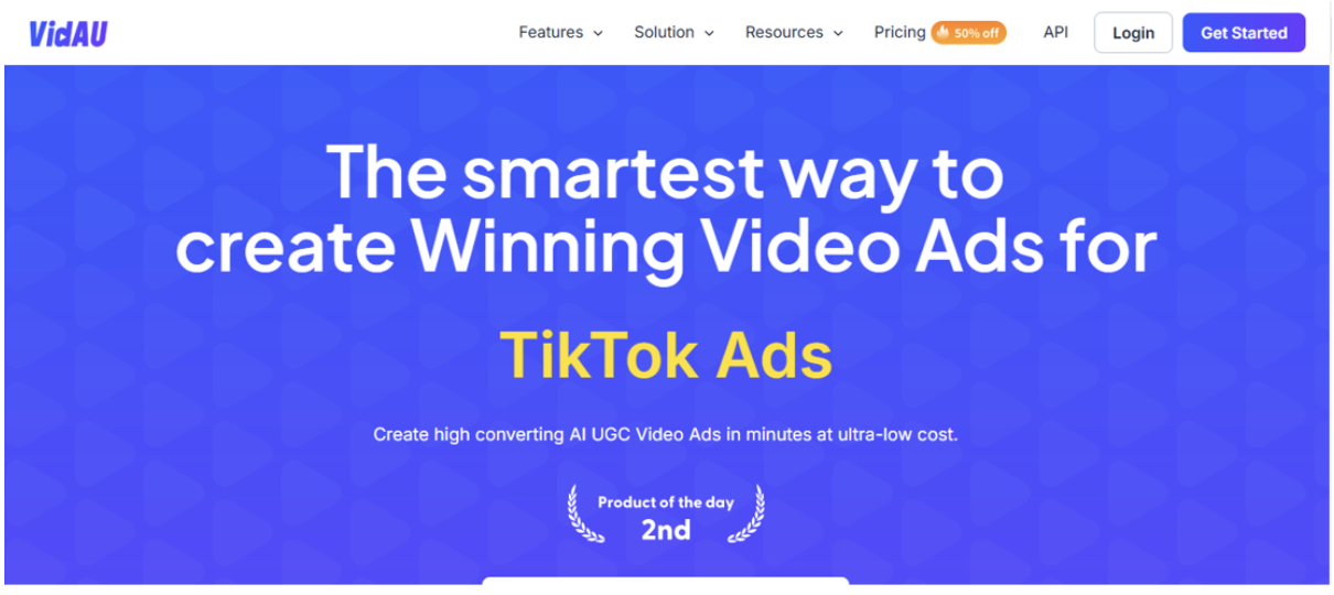 VidAU AI TikTok Video Generator Free