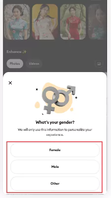 Choose Your Gender