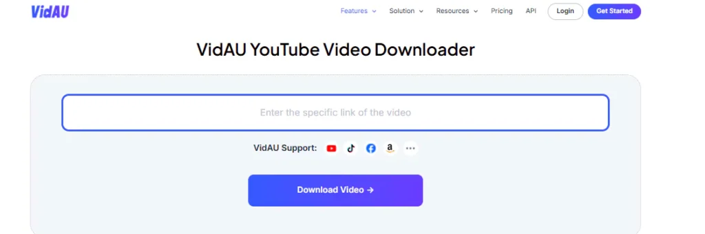 VidAU, not just MP3 Converter 